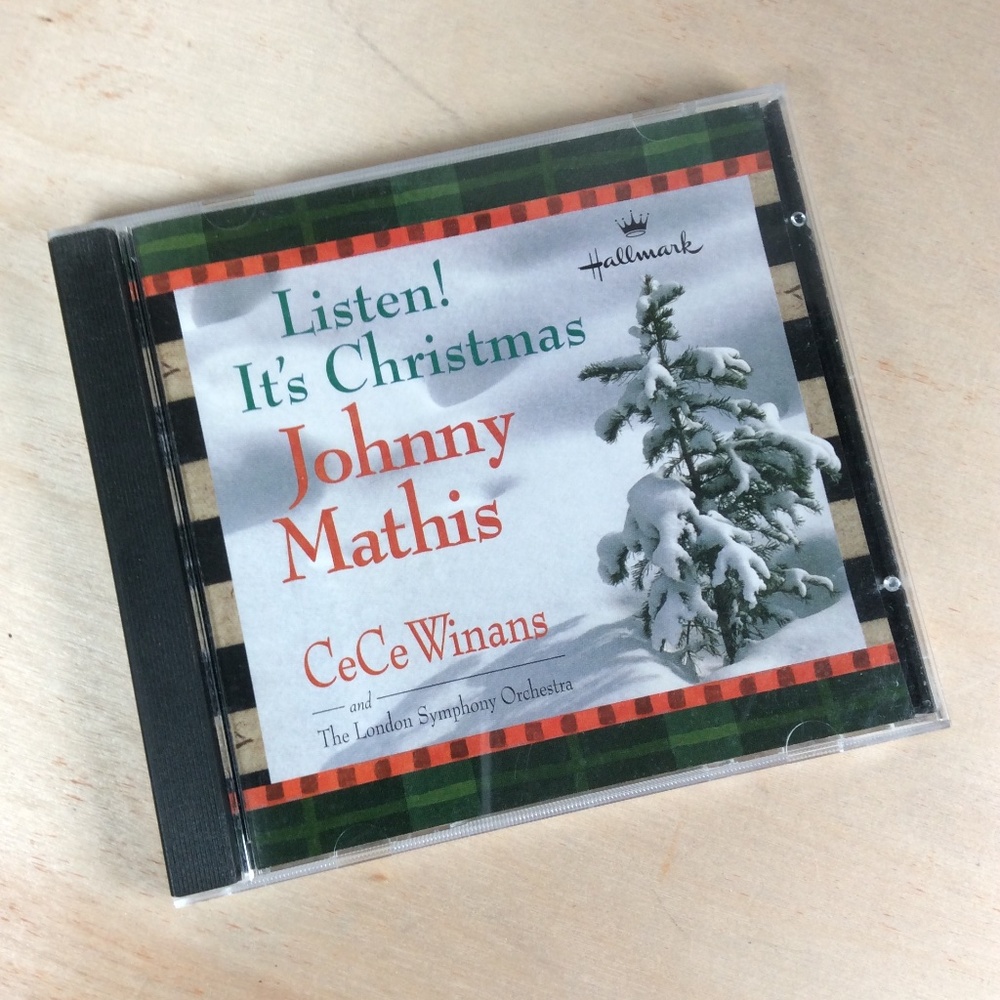 Listen! It's Christmas Johnny Mathis CeCe Winans Hallmark CD 1999